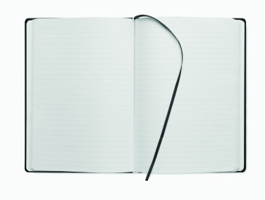 Logo trade advertising products picture of: A5 recycled page notebook